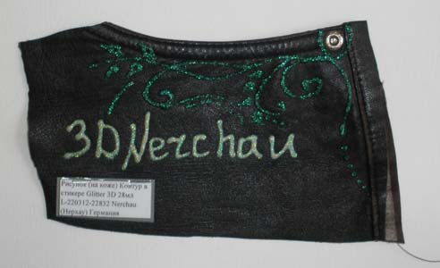 ЗНЯТІ З ВИР-ВА, Рисунок (на коже) Контур в стикере Glitter 3D 28мл L-220312-220832 Nerchau (Нерхау)