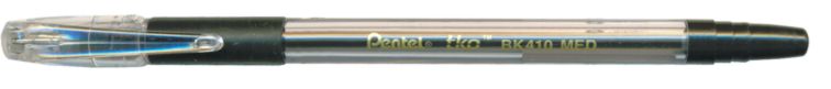 Ручка кулькова Pentel-TKO 1мм ЧОРНА