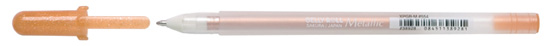 Ручка гелевая SAKURA"Metallic" 0,5мм МІДЬ