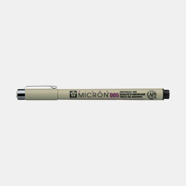 Лінер "Pigma Micron005" 0,2мм водостійкий SAKURA Bruynzeel СЕПІЯ