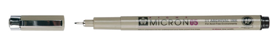 Лінер "Pigma Micron05" 0,45мм водостійкий SAKURA Bruynzeel ЗЕЛЕНИЙ ОХОТНИЧИЙ