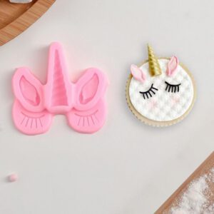 Молд силіконовий "Взгляд единорогаи" 6,5х6,5см