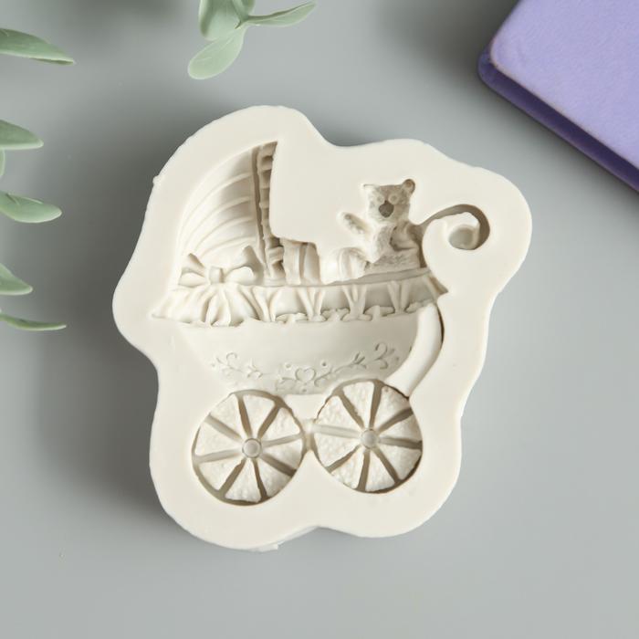 !Нет скидок Молд силіконовий "Коляска"1,5х6,5х8см