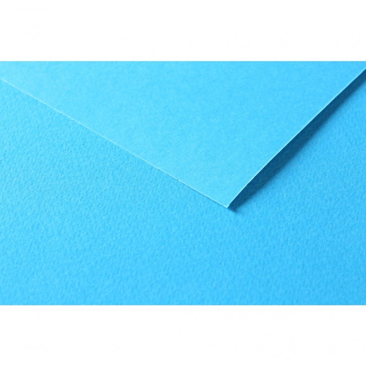 R Папір д/пастелі 160гр др.зерно 100%цел. Tulipe Clairefontaine 50х65см упак.25арк.БІРЮЗОВИЙ