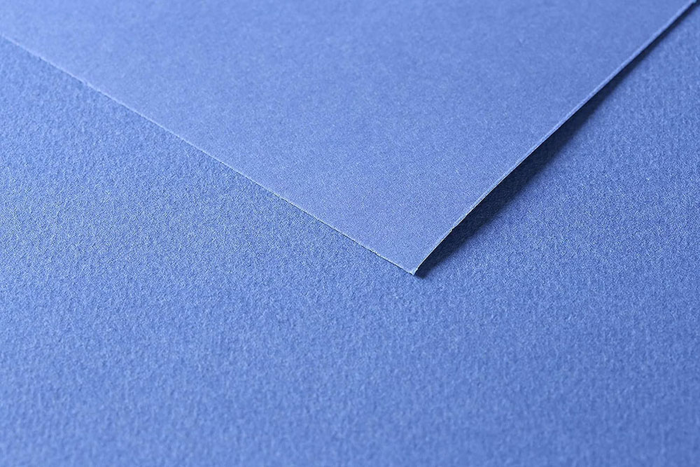 R Папір д/пастелі 160гр др.зерно 100%цел. Tulipe Clairefontaine 50х65см упак.25арк.УЛЬТРАМАРИН