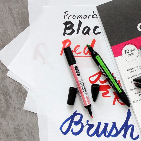 R Склейка для маркера 70г экстра гладкая "LAYOUT" 70л А3 БІЛА (упак 5шт.)