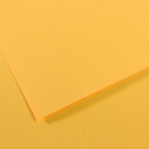 RR Папір д/пастелі 160г "MI-TEINTES®" Canson А4 КАНАРКОВИЙ(400)