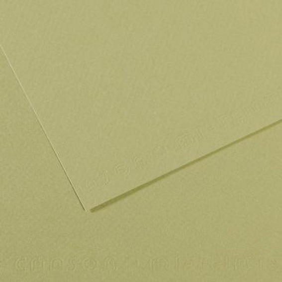 RR Папір д/пастелі 160г "MI-TEINTES®" Canson А4 ЗЕЛЕНИЙ СВІТЛИЙ(480)