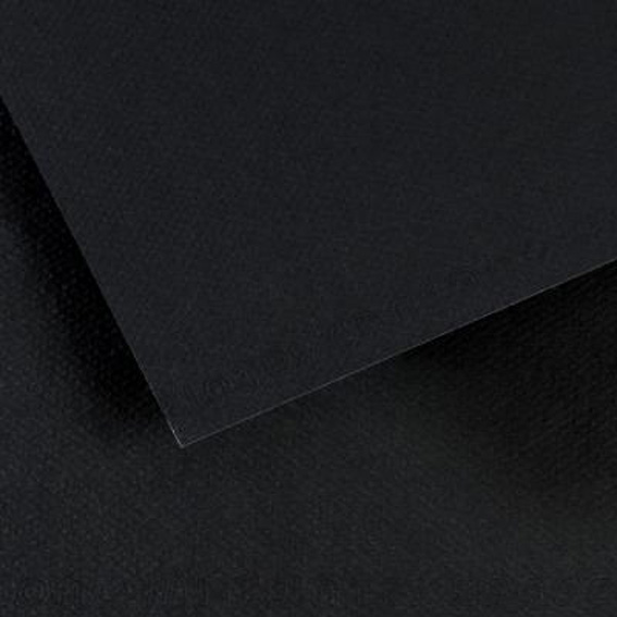 RR Папір д/пастелі 160г "MI-TEINTES®" Canson 50х65см ЧОРНИЙ(425)