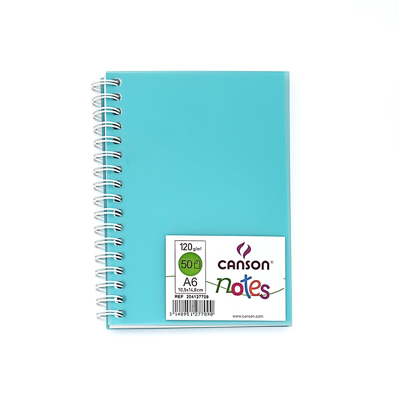 R ЗНЯТІ З ВИР-ВА,Блокнот для набросков 120г книжн./спираль "NOTES CANSON" 50л А6 (упак 5шт.)