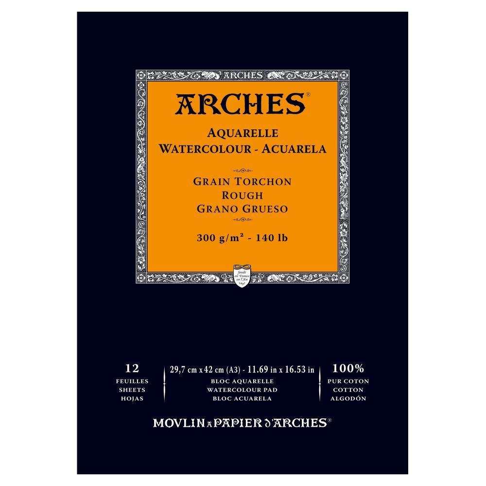 Альбом-склейка д/акв.300гр Torschon 100% бавов.альбом.ф.Arches 12арк. 29,7х42см