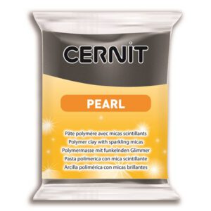 Полімерний моделін "CERNIT-PEARL" 56гр|ПЕРЛАМУТР ЧОРНИЙ