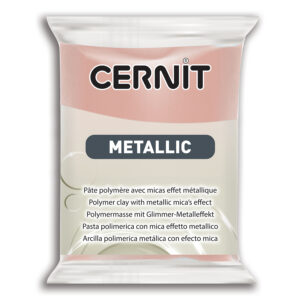 Полімерний моделін "CERNIT-METALLIC" 56гр|ЗОЛОТО РОЖЕВЕ
