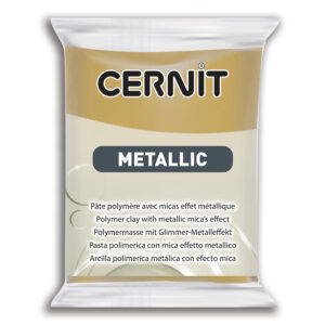 Полімерний моделін "CERNIT-METALLIC" 56гр|ЗОЛОТО ТЕМНЕ