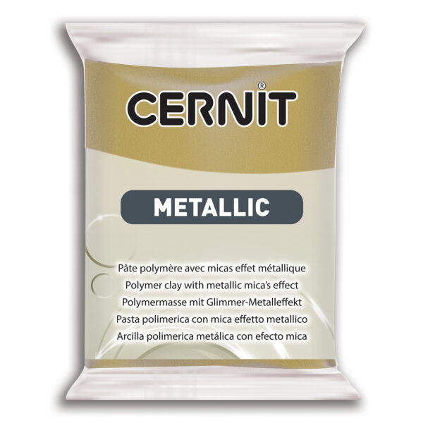Полімерний моделін "CERNIT-METALLIC" 56гр|ЗОЛОТО АНТИЧНЕ