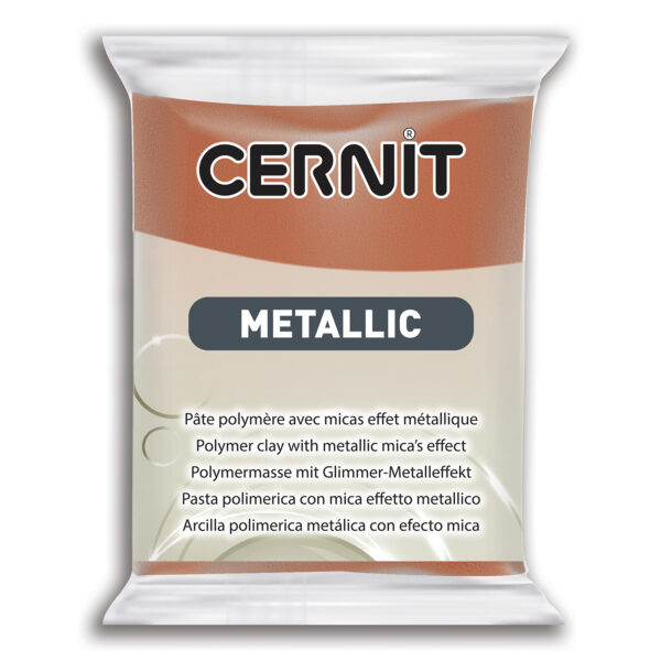 Полімерний моделін "CERNIT-METALLIC" 56гр|БРОНЗА