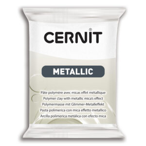 Полімерний моделін "CERNIT-METALLIC" 56гр|БІЛИЙ ПЕРЛАМУТР