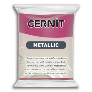 Полімерний моделін "CERNIT-METALLIC" 56гр|МАДЖЕНТА