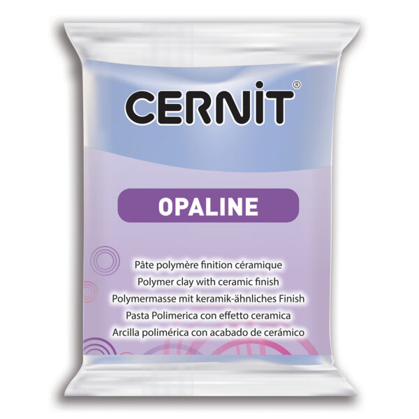 Полімерний моделін "CERNIT-OPALINE" 56гр|СИНЄ -СІРИЙ