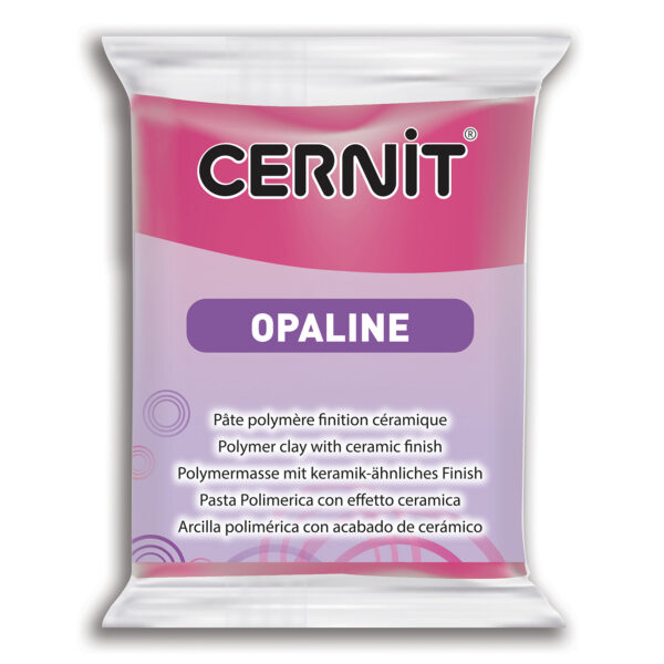 Полімерний моделін "CERNIT-OPALINE" 56гр|МАДЖЕНТА