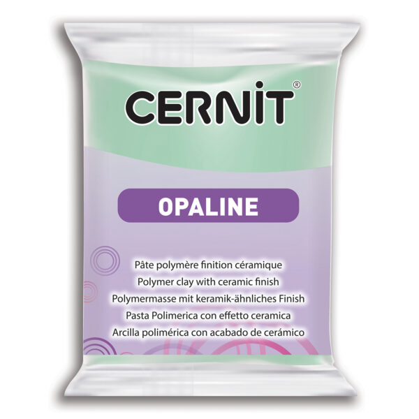 Полімерний моделін "CERNIT-OPALINE" 56гр|ЗЕЛЕНА М'ЯТА