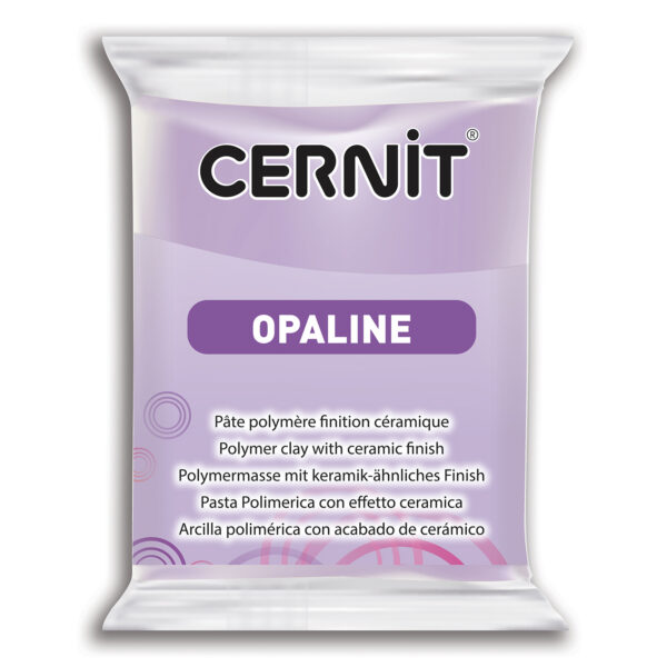 Полімерний моделін "CERNIT-OPALINE" 56гр|ЛІЛОВИЙ