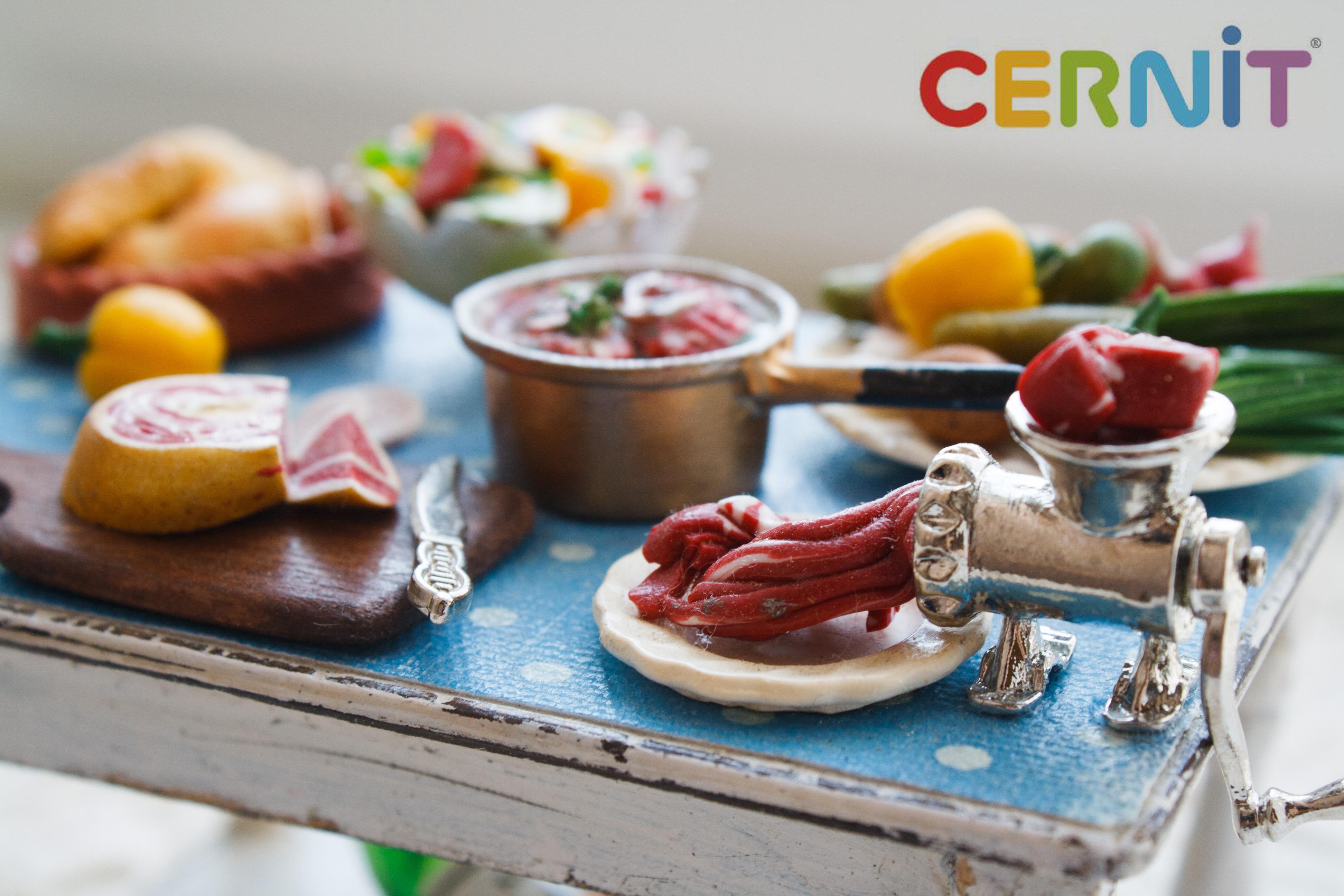 Полімерний моделін "CERNIT NUMBER ONE" 56гр|ПОЛУНИЧНИЙ