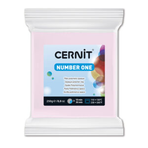 Полімерний моделін "CERNIT NUMBER ONE" 250гр|РОЖЕВИЙ СВІТЛИЙ