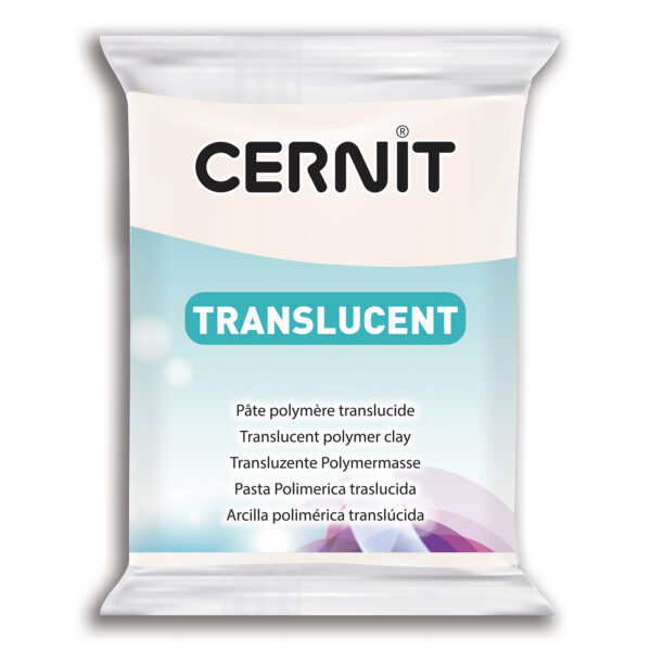 Полімерний моделін "CERNIT-TRANSLUCENT" 56гр|ПРОЗОРИЙ