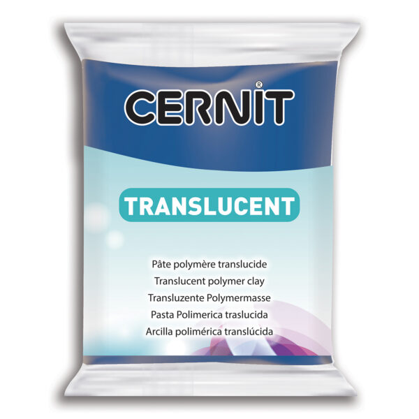 Полімерний моделін "CERNIT-TRANSLUCENT" 56гр|прозорий САПФІР