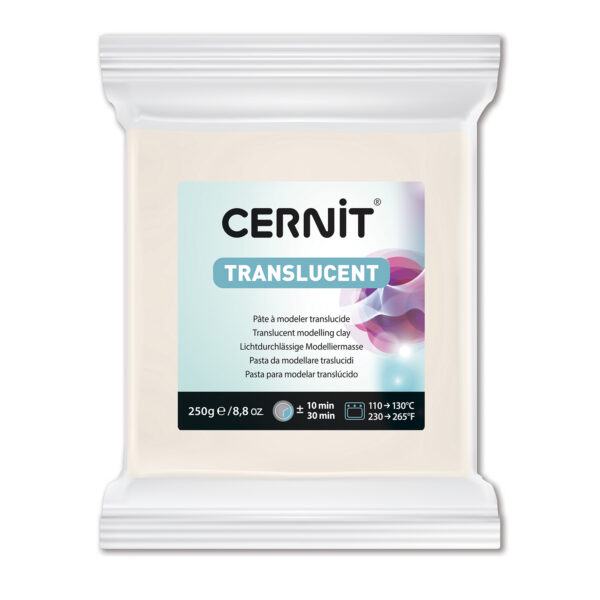 Полімерний моделін "Cernit-Translucent" 250гр|ПРОЗОРИЙ