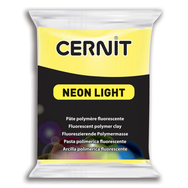 Полімерний моделін "CERNIT-NEON" 56гр|ЖОВТИЙ