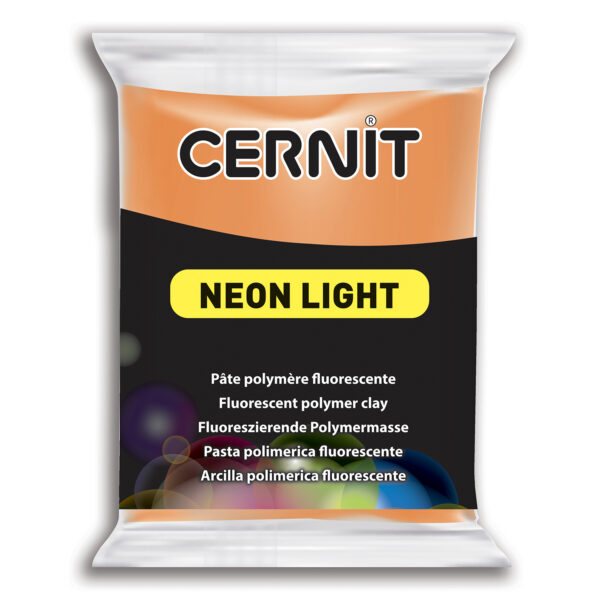 Полімерний моделін "CERNIT-NEON" 56гр|ОРАНЖЕВИЙ