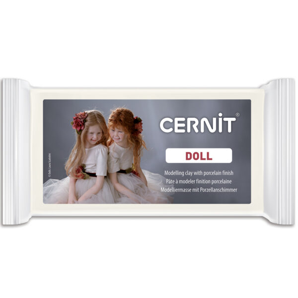 Полімерний моделін "CERNIT DOLL COLLECTION" 500гр|БІЛИЙ
