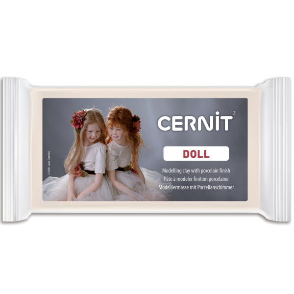 Полімерний моделін "CERNIT DOLL COLLECTION" 500гр|ТІЛЕСНИЙ НАПІВПРОЗОРИЙ