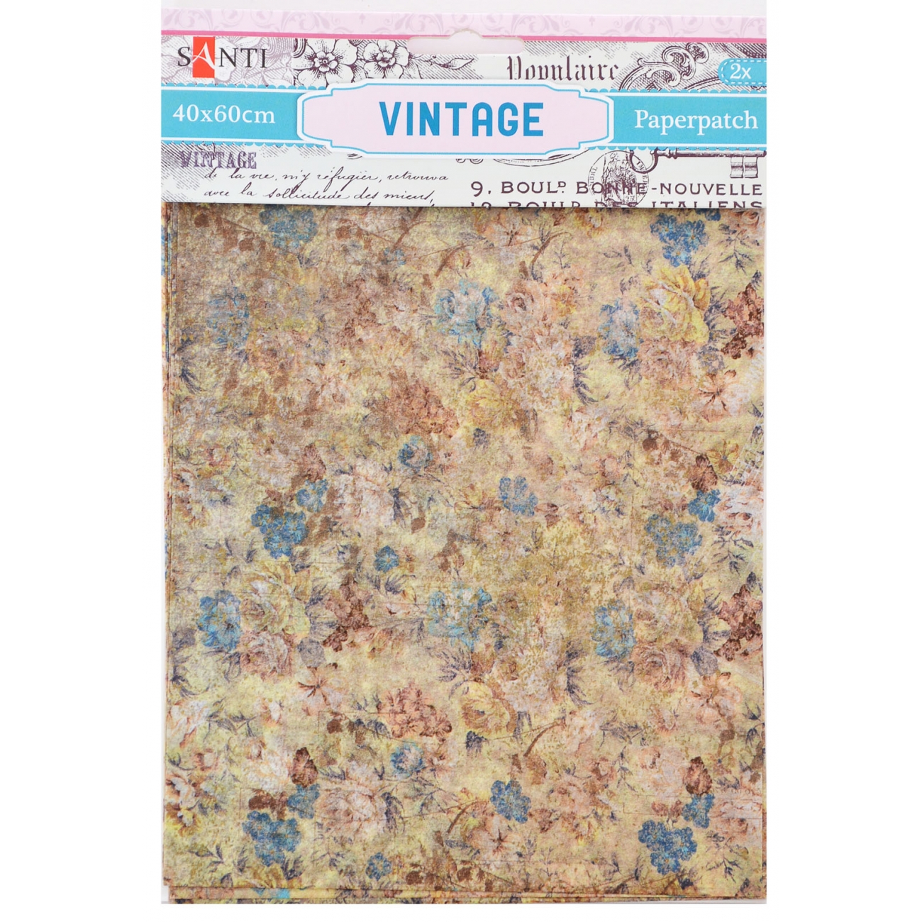 18 Декупажна карта Vintage 40х60см Вінтаж