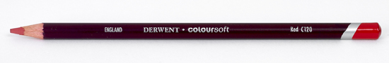 Олівець кольоровий "Coloursoft" Derwent C120 ЧЕРВОНИЙ