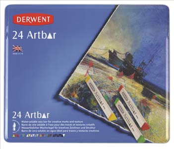 Набір водно-масляной пастели "Artbar"(в метал.коробке) 24шт.