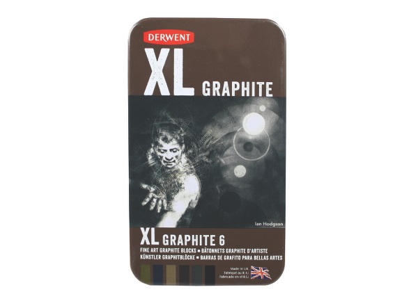 !RR Набір графітних блоків XL 20х20х160мм (6шт.) в метал.кор.