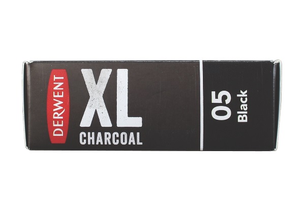 !Блок вугілля пресован. XL Derwent 20х20х160мм ЧОРНИЙ