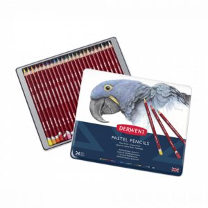 *Набір пастельн. олівців."Pastel Pencils" Derwent у мет.кор. 24кол