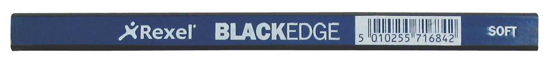 Олівець "теслярський" (широкий плоский гриф.) "Blackedge" М'ЯКИЙ