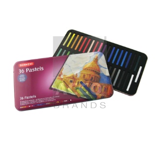 Набір кольоровий пастели "Pastels" в мет.кор. 36кол