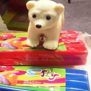 Пластилін на восковій основі Softy Darwi 0,5кг ЧЕРВОНИЙ