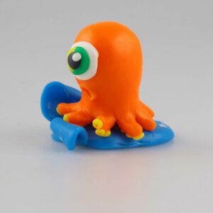 Пластилін на восковій основі Softy Darwi 0,5кг КОРИЧНЕВИЙ
