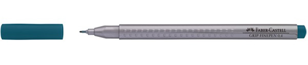 Лінер водостійкий "Grip Fine Pen" Faber Castell 0,4мм КОБАЛЬТ БІРЮЗОВИЙ /151653