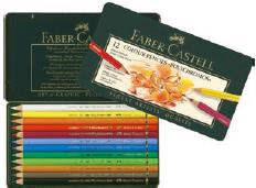 *Набір кол.олівців. Faber-Castell у метал.кор. 12кол /110012