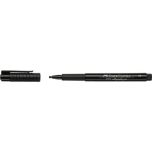Маркер перм.для каліграфії "Pitt Artist Pen" Faber-Castell 2,5мм ЧОРНИЙ /167599