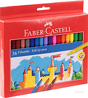 ЗНЯТІ З ВИР-ВА, Набір фломастерів Faber-Castell в картон.упак. 36кол./554236