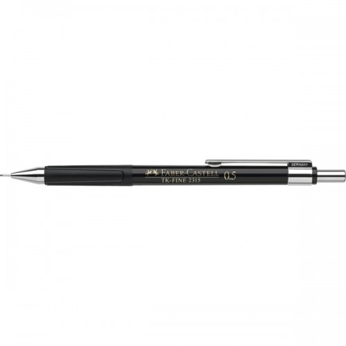 ЗНЯТ З ВИР-ВА, Олівець механіч..для креслення"TK-FINE 2315"Faber-Castell 2В 0,5мм корпус чпрний /231
